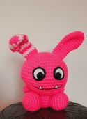 Fel roze konijne monster 1